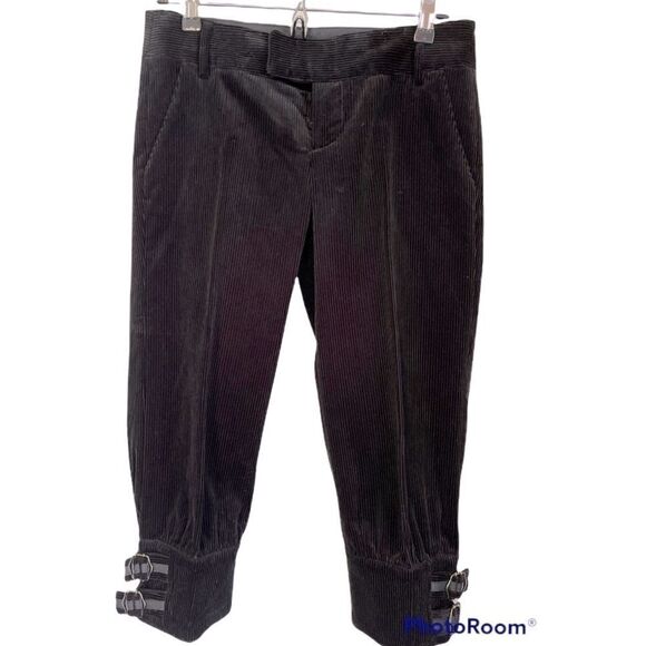 3/$25 ZARA Ankle Details Black Capris Pants.Size S - Picture 1 of 12